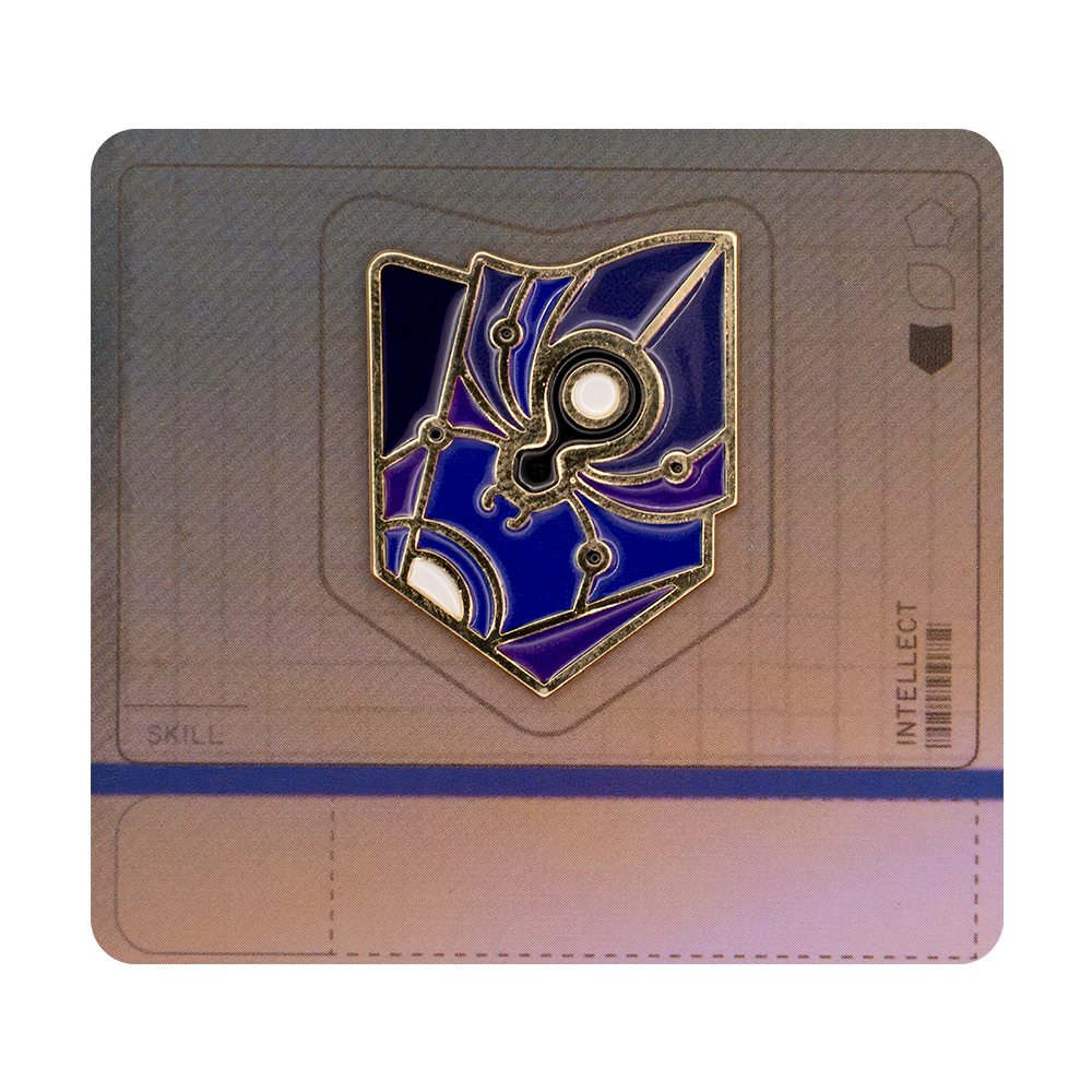 Faculty of Intellect Pin - GREY MATTER